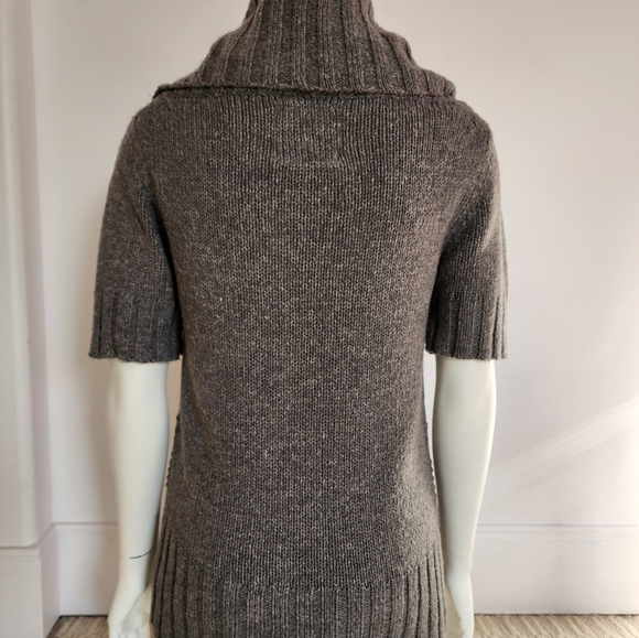 American Eagle Grey Cowl Neck Sweater - Picture 10 of 15